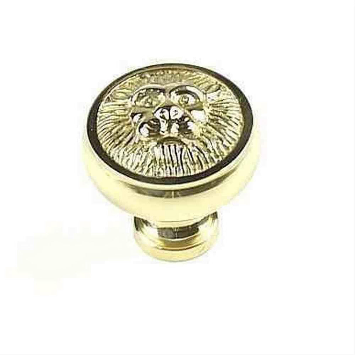 Century Hardware 19306-3 Roman 1-1/4" DIA Designer Cabinet Knob Polished Brass