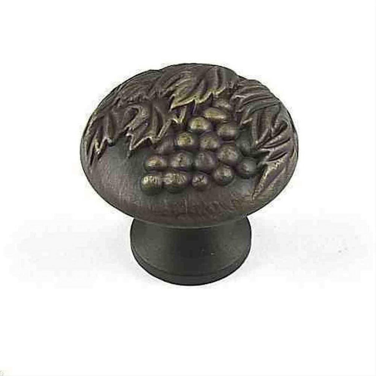 Century Hardware 19427-ALB Vineyard 1-3/8" DIA Cabinet Knob Antique Light Brass