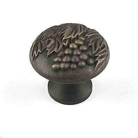 Century Hardware 19427-ALB Vineyard 1-3/8" DIA Cabinet Knob Antique Light Brass