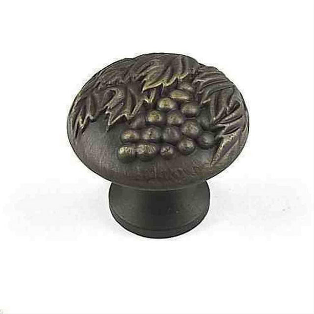 Century Hardware 19427-ALB Vineyard 1-3/8" DIA Cabinet Knob Antique Light Brass