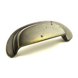 Century Hardware 19545-AI Whistler 3-1/2" Centers Cup Pull Aged Iron