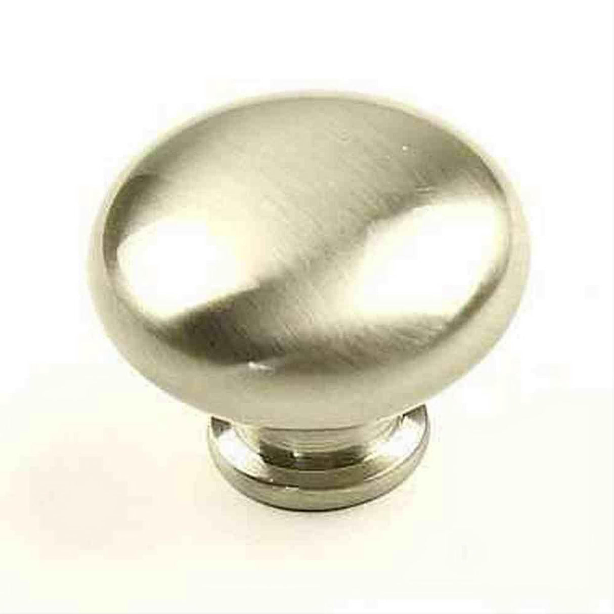 Century Hardware 20606-15 Milan 1-1/4" DIA Mushroom Cabinet Knob Satin Nickel