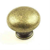 Century Hardware 20606-3B Milan 1-1/4" DIA Mushroom Cabinet Knob Antique Bronze