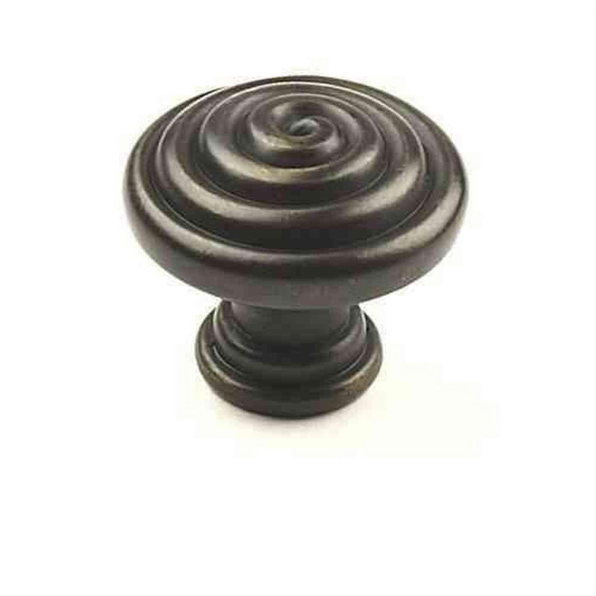 Century Hardware 20907-RE Omega 1-3/8" DIA Mushroom Cabinet Knob Regent English