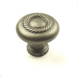 Century Hardware 21306-AP Aztec 1-1/4" DIA Mushroom Cabinet Knob Antique Pewter