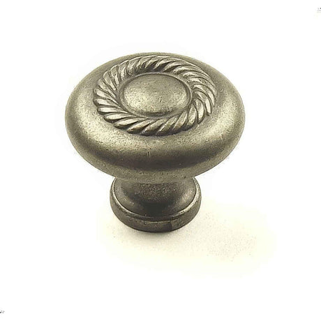Century Hardware 21306-AP Aztec 1-1/4" DIA Mushroom Cabinet Knob Antique Pewter