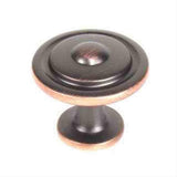 Century Hardware 21416-AZC Lisbon 1-1/4" DIA Mushroom Cabinet Knob Antique Bronze/Copper