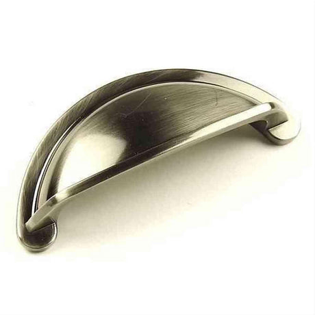 Century Hardware 21843-BNB Lisbon 3" Centers Cup Pull Brushed Black Nickel