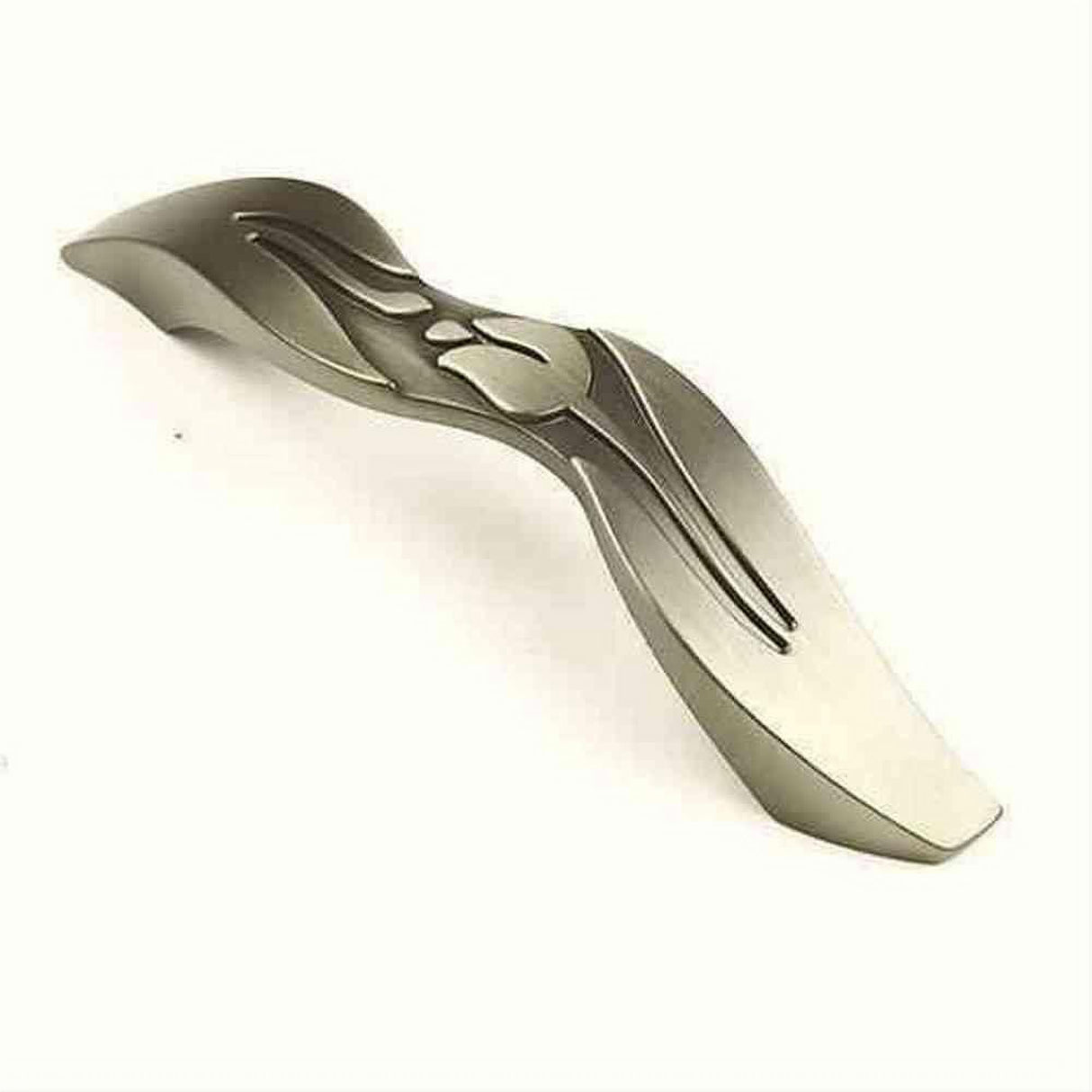 Century Hardware 24166-APH Tulip 3-3/4" Centers Cabinet Pull Aged Pewter Hand Polished