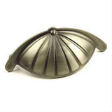 Century Hardware 25463-APH Cali 3" Centers Cup Pull Aged Pewter Hand Polished