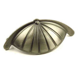 Century Hardware 25463-APH aged pewter hand polished cup pull