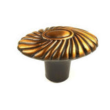 Century Hardware 26709-ACH Orchid 1-5/8" DIA Oval Cabinet Knob Brushed Antique Copper