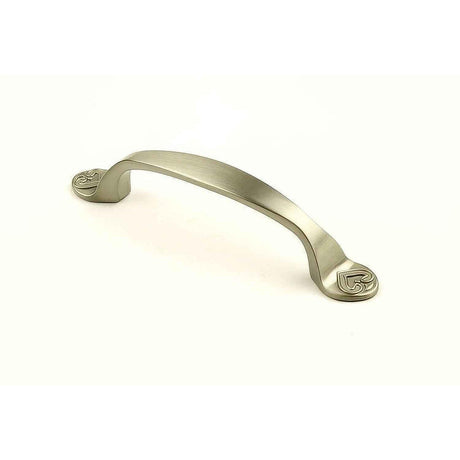 Century Hardware 28043-DSN 3" Centers Iris Cabinet Pull Dull Satin Nickel