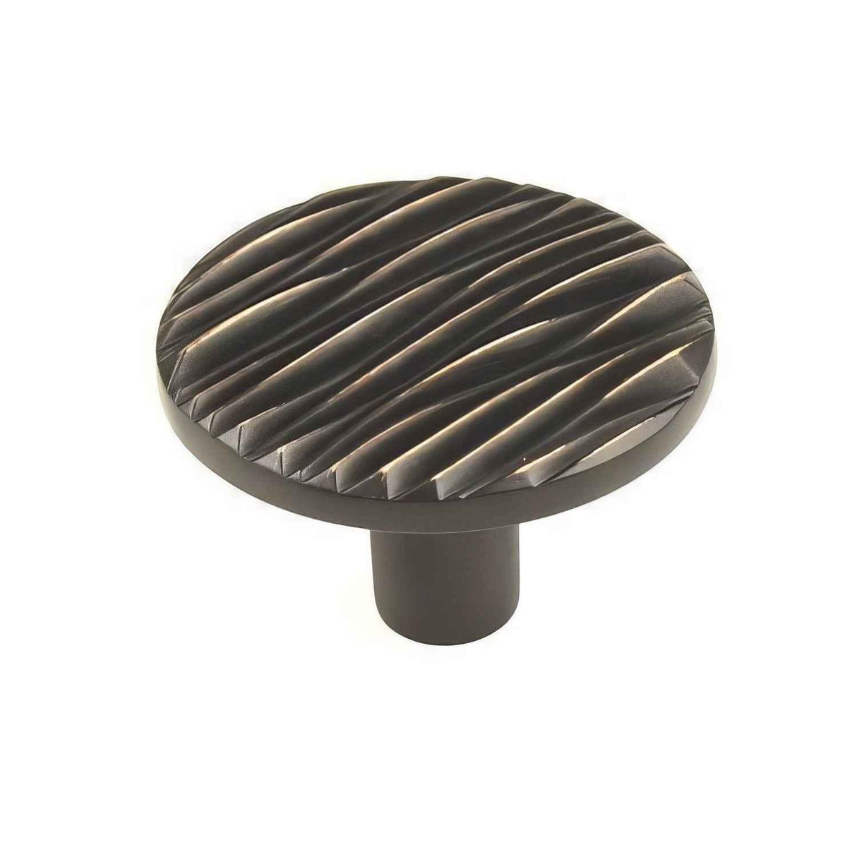 Century Hardware 28919-AZC Dolce 45 MM Centers Round Cabinet Knob Antique Bronze / Copper