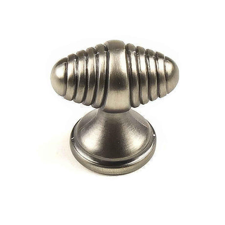 Century Hardware 29028-APH Devon 45 MM Centers Oval Cabinet Knob Antique Pewter Hand Polished