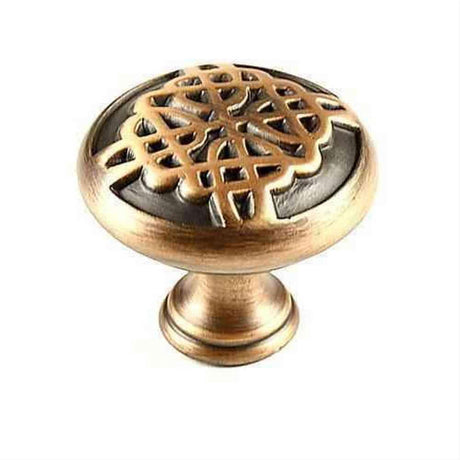 Century Hardware 29217-WCU Highlander 1-3/8" DIA Mushroom Cabinet Knob Weathered Copper
