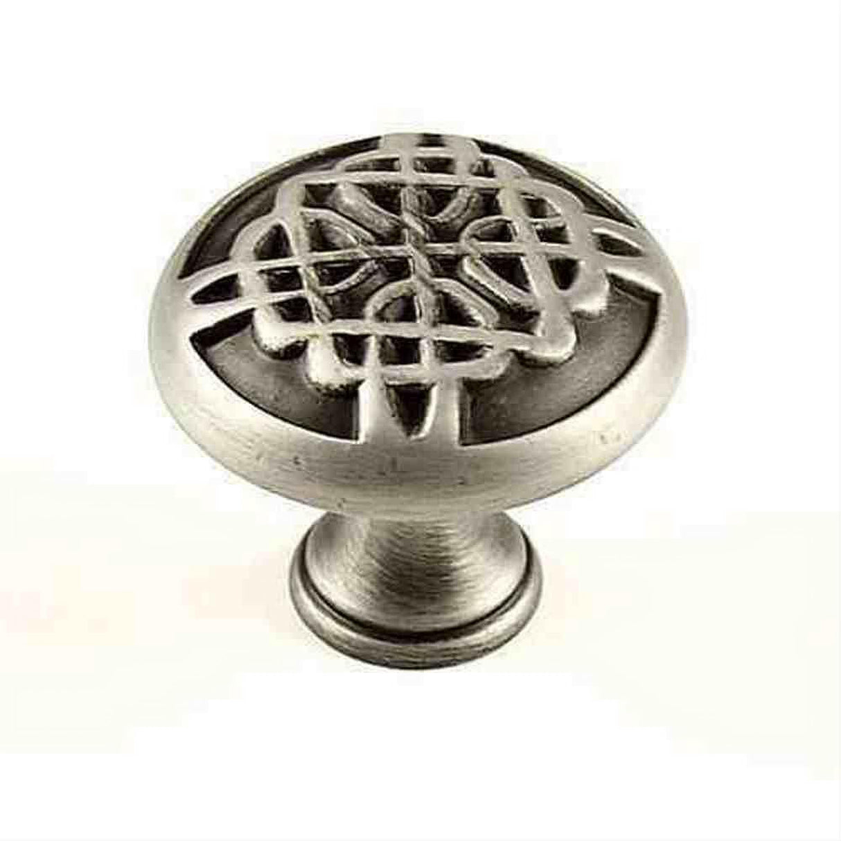 Century Hardware 29217-WP Highlander 1-3/8" DIA Mushroom Cabinet Knob Weathered Pewter