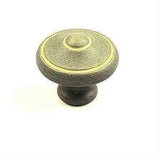 Century Hardware 29225-BA Country 1-3/16" DIA Mushroom Cabinet Knob Blonde Antique