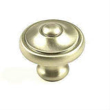 Century Hardware 29225-DSN Country 1-3/16" DIA Mushroom Cabinet Knob Dull Satin Nickel