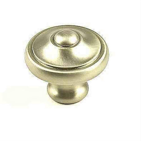 Century Hardware 29225-DSN Country 1-3/16" DIA Mushroom Cabinet Knob Dull Satin Nickel