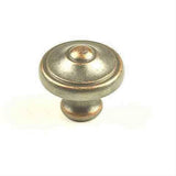 Century Hardware 29225-WNC Country 1-3/16" DIA Mushroom Cabinet Knob Weathered Nickel / Copper