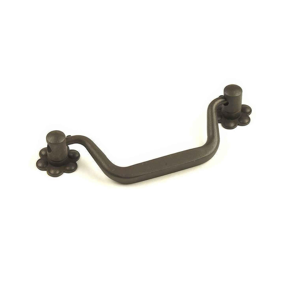 Century Hardware 29236-OI Country 96 MM Centers Drop Down Cabinet Pull Olde Iron Rust