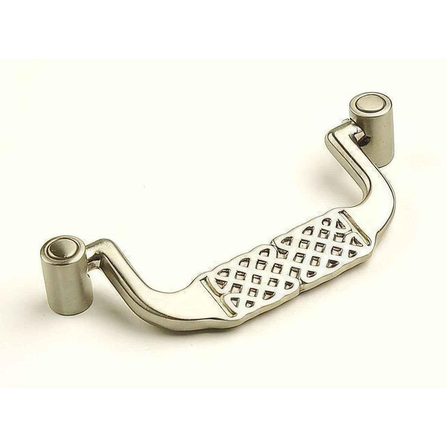 Century Hardware 29243-DSN Highlander 3" Centers Drop Down Cabinet Pull Dull Satin Nickel