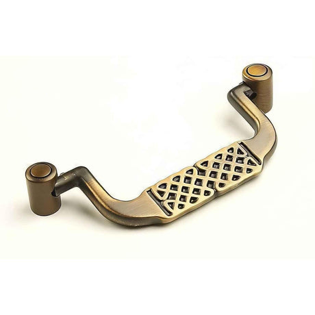 Century Hardware 29243-WCU Highlander 3" Centers Drop Down Cabinet Pull Weathered Copper