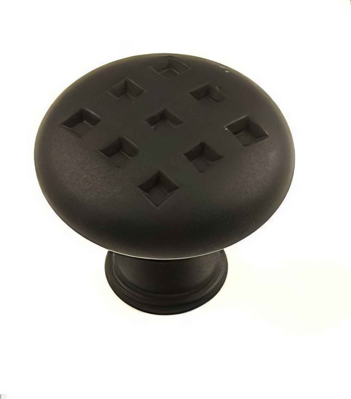 Century Hardware 29517-MB Majestic 1-3/8" DIA Mushroom Cabinet Knob Matt Black