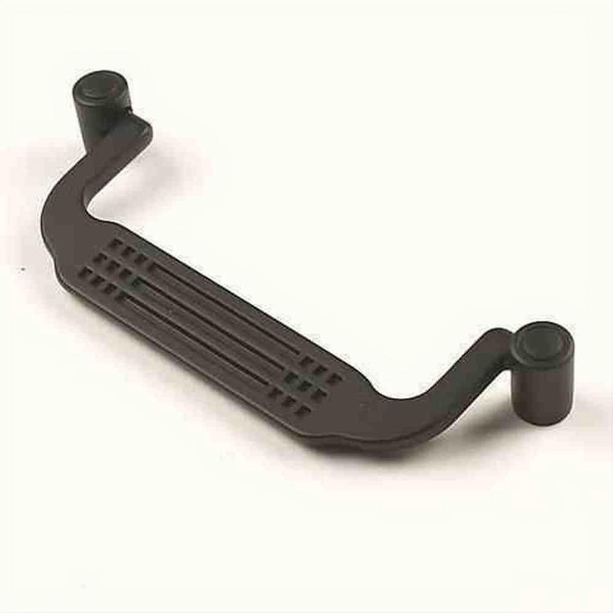 Century Hardware 29546-MB Majestic 96 MM Centers Drop Down Cabinet Pull Matt Black