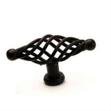 Century Hardware 42428-MB Saxon 2-3/4" DIA Birdcage Cabinet Knob Matt Black