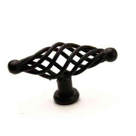 Century Hardware 42428-MB Saxon 2-3/4" DIA Birdcage Cabinet Knob Matt Black