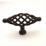 Century Hardware 42429-NR Saxon 3-1/2" DIA Birdcage Cabinet Knob Natural Rust