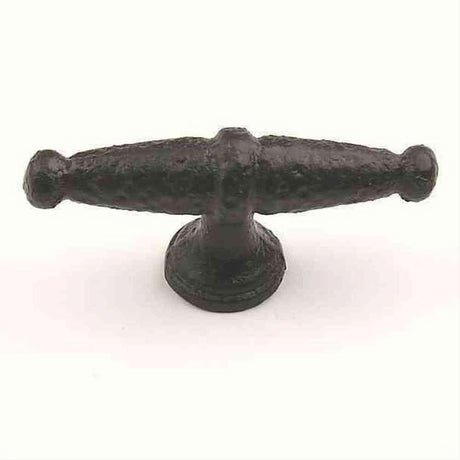 Century Hardware 45109-MB Savannah 2-3/8" Overall Length T-Shaped Cabinet Knob Matt Black