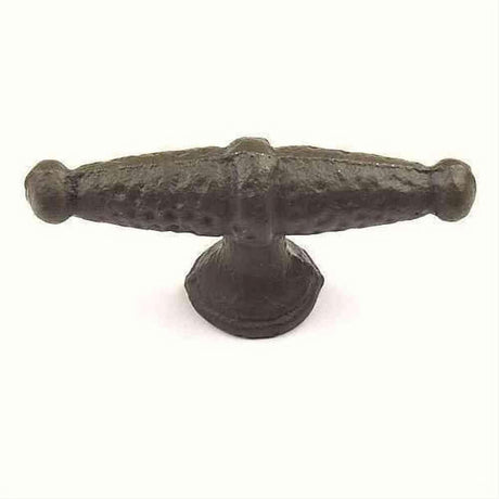 Century Hardware 45109-NR Savannah 2-3/8" Overall Length T-Shaped Cabinet Knob Natural Rust