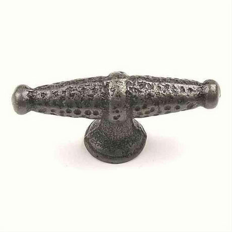 Century Hardware 45109-WI Savannah 2-3/8" Overall Length T-Shaped Cabinet Knob Wrought Iron
