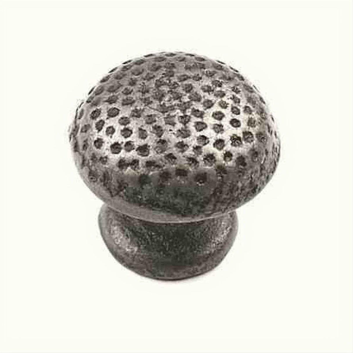 Century Hardware 48216-WI Savannah 1-1/4" DIA Mushroom Cabinet Knob Wrought Iron