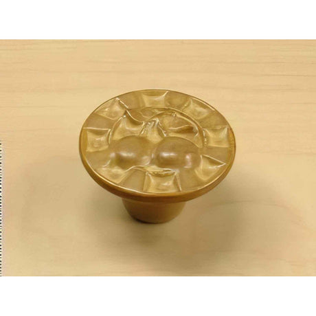 Century Hardware 50808-SG2 Alps 1-1/2" DIA Ceramic Cabinet Knob Light Brown