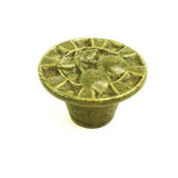 Century Hardware 50808-SG3 Alps 1-1/2" DIA Ceramic Cabinet Knob Olive Green