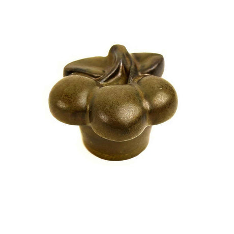 Century Hardware 50809-SG1 Alps 1-5/8" DIA Ceramic Cabinet Knob Dark Brown