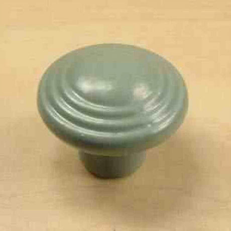 Century Hardware 51007-MGR Alps 1-3/8" DIA Ceramic Cabinet Knob Matt Green