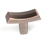 Century Hardware 25919-AZC antique bronze w/copper cabinet knob