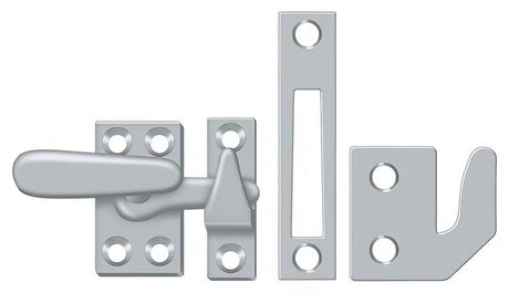 Deltana CF066U26D brushed chrome casement latch