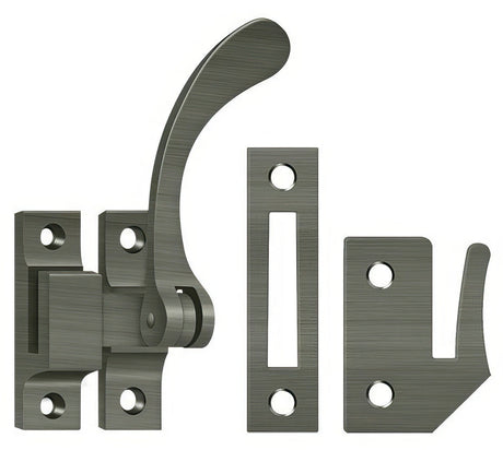 Deltana CF450U15A antique nickel casement fastener