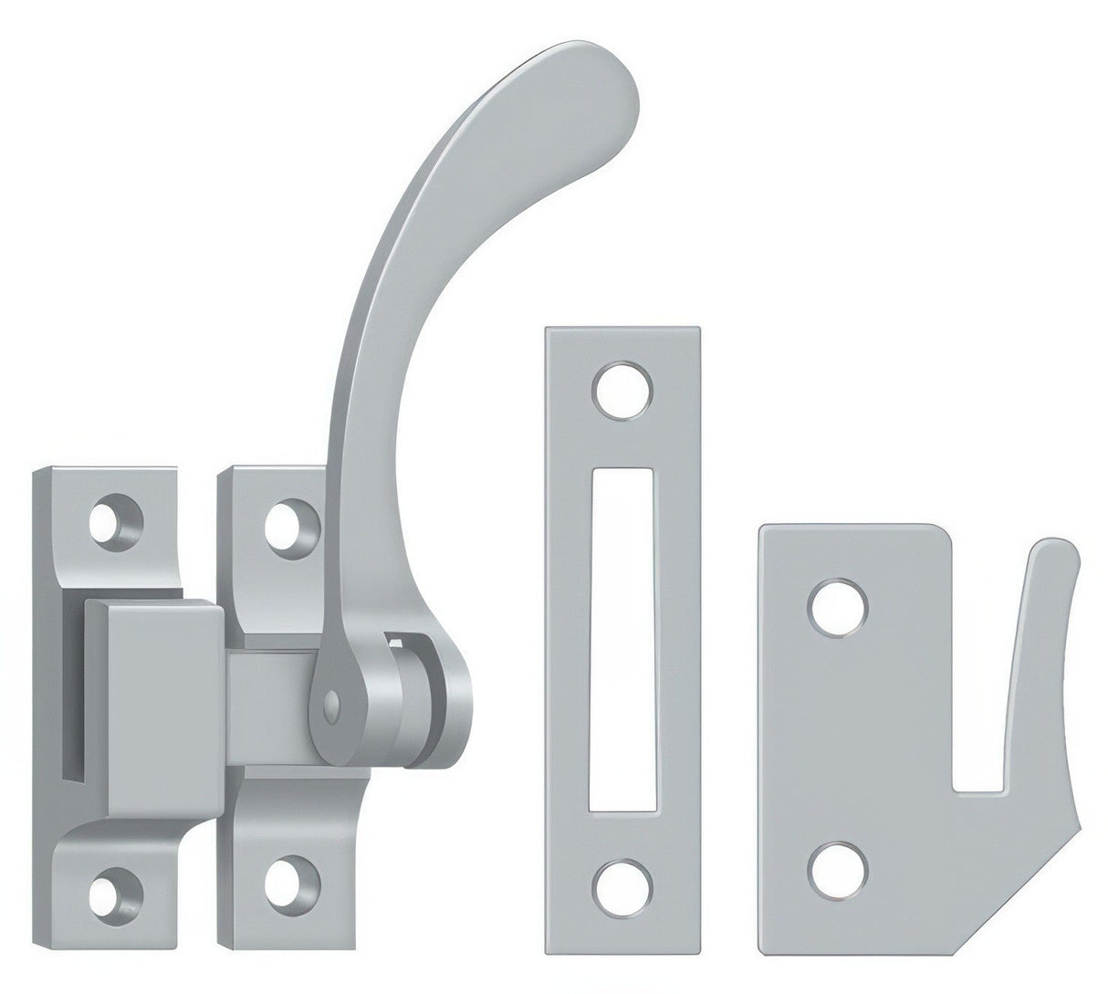 Deltana CF450U26D satin chrome casement fastener