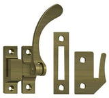 Deltana CF450U5 antique brass casement fastener