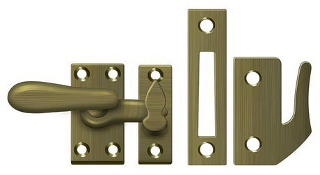 Deltana CF66U5 antique brass casement latch