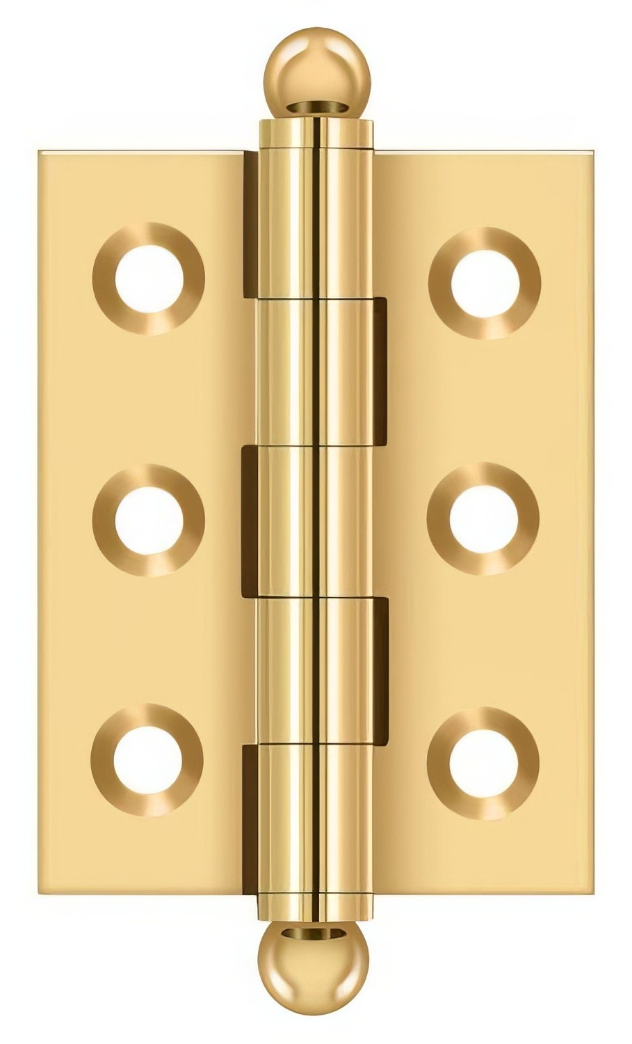 Deltana CH2015CR003 lifetime polished brass finial