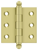 Deltana CH2020U3 polished brass finial