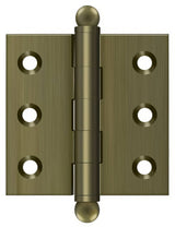 Deltana CH2020U5 antique brass finial